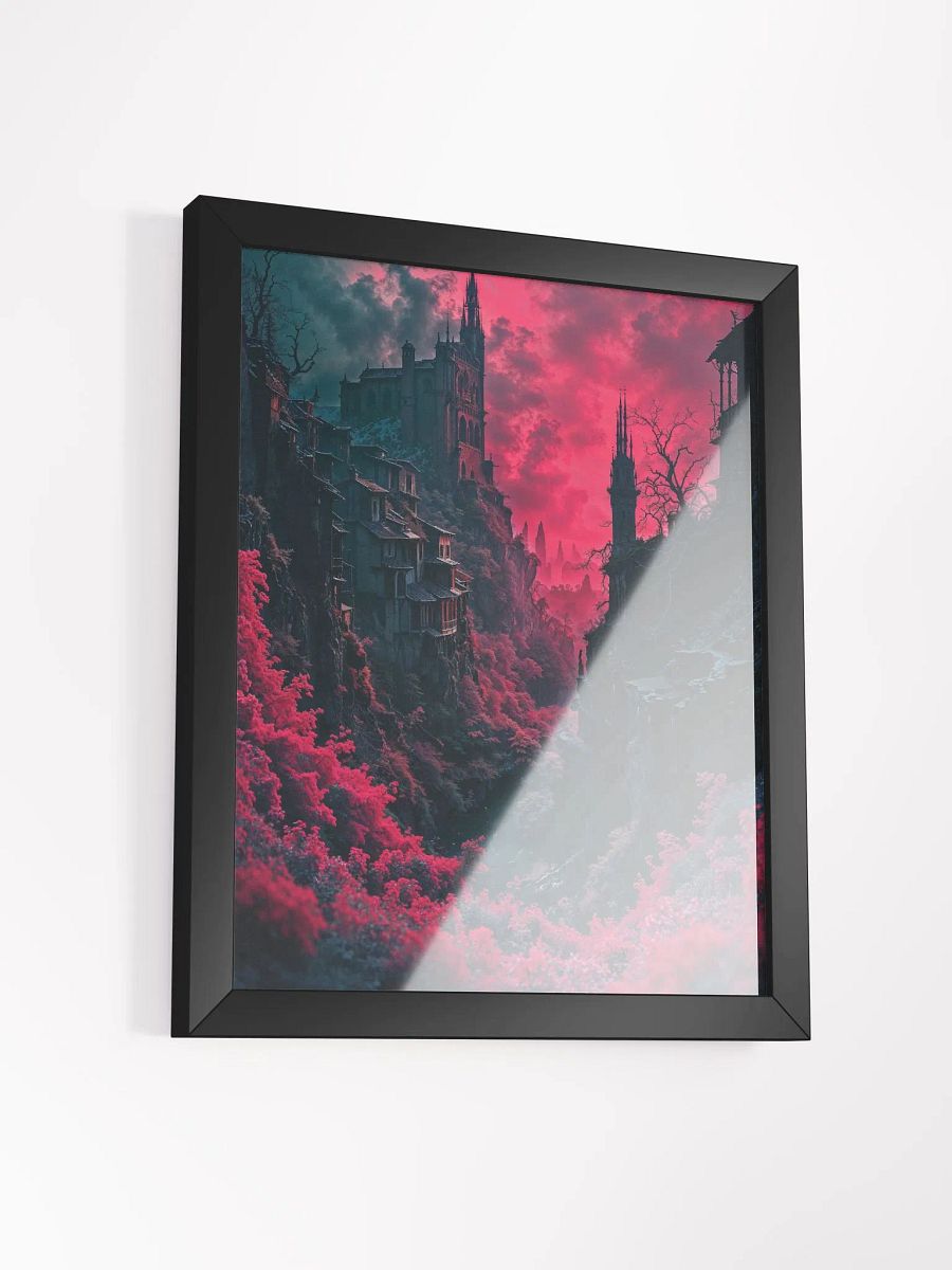 Ethereal Castle Cliff Framed Print product image (16)