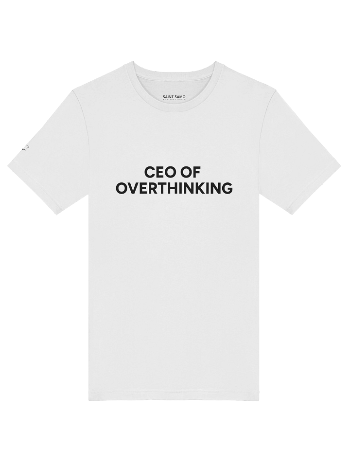 Ceo of overthinking T-shirt product image (1)