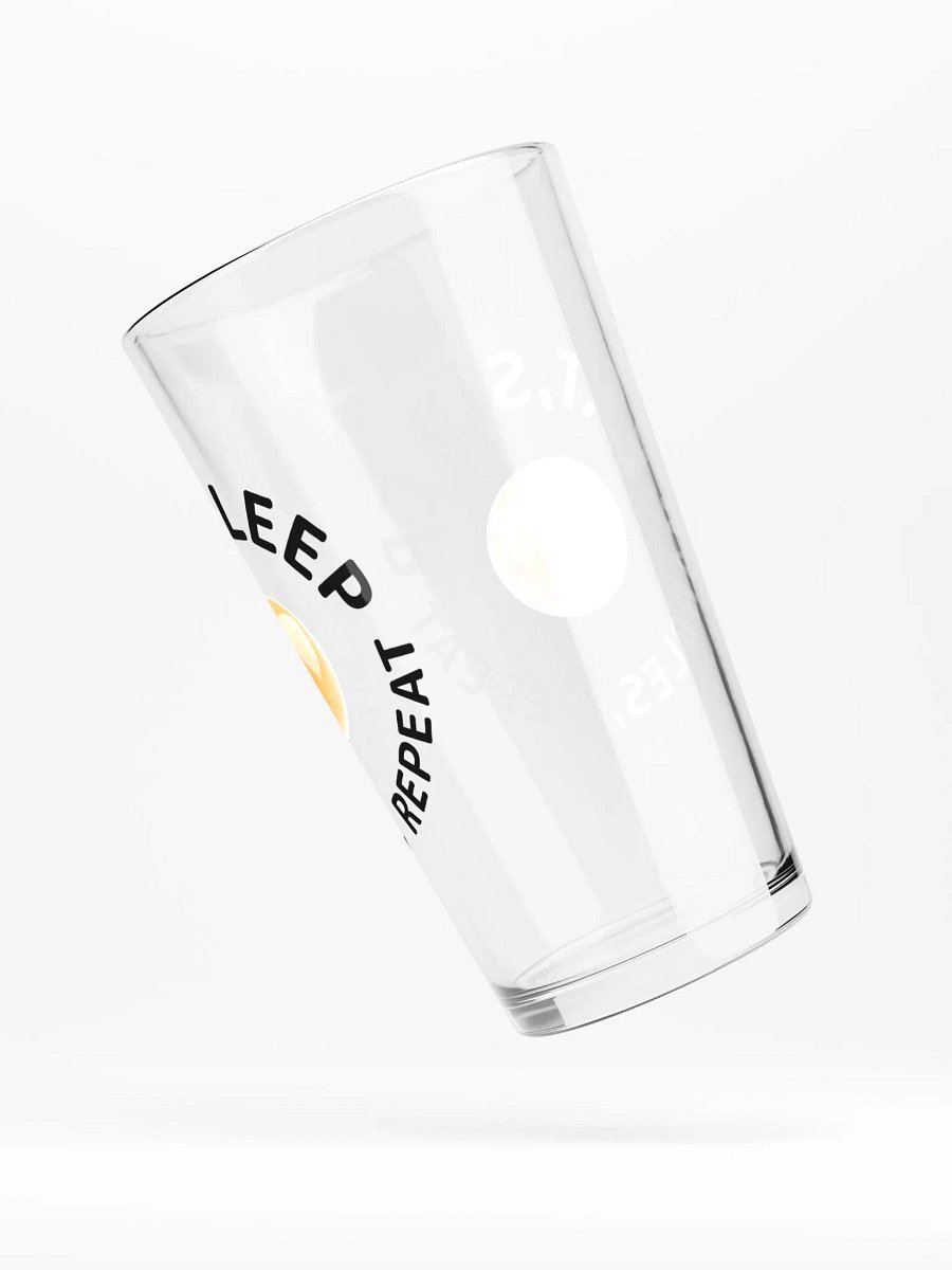 Eat, Sleep, Marbles, Repeat Pint Glass product image (4)
