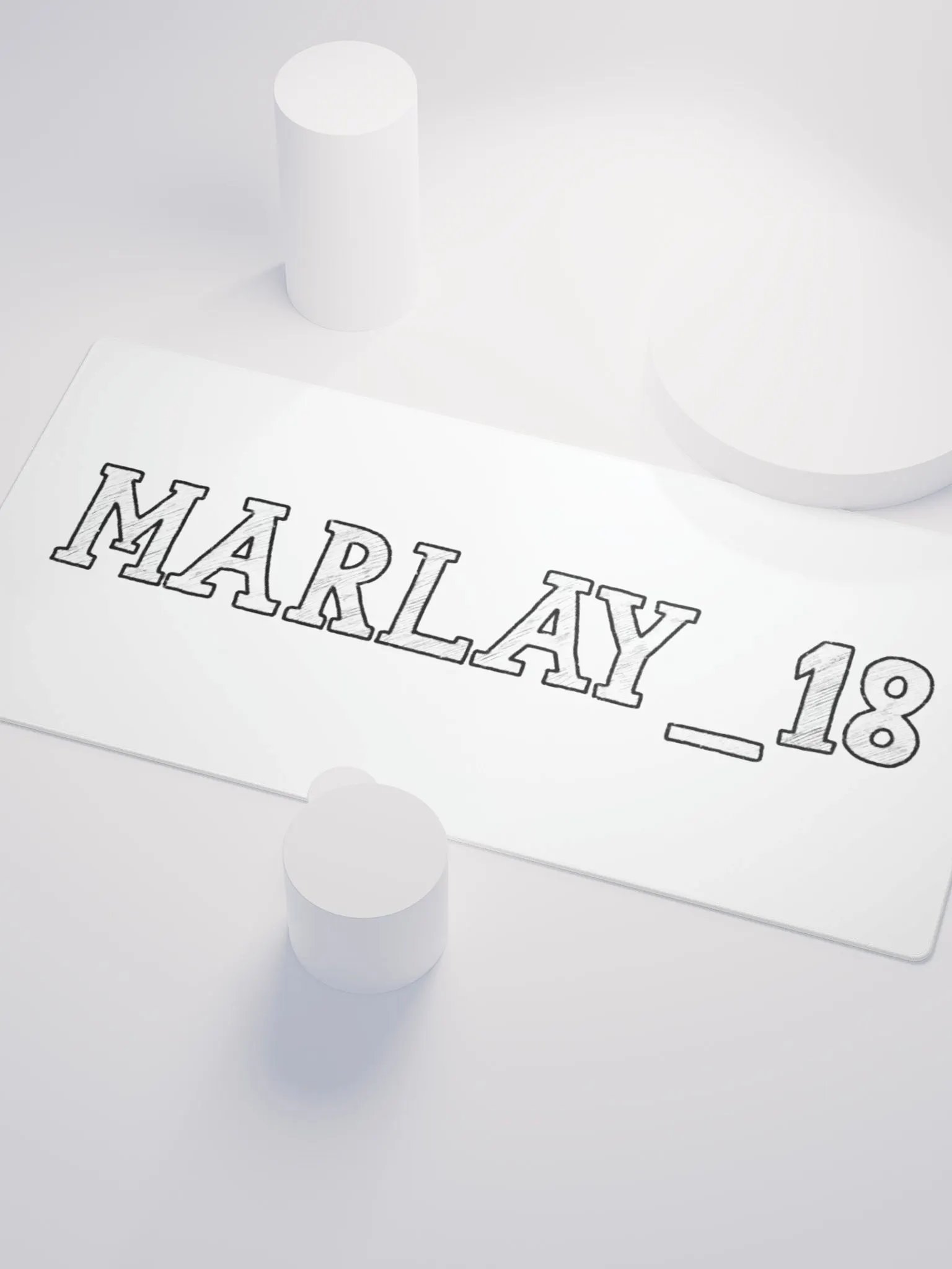 Gamer Tag Mouse Pad product image (3)