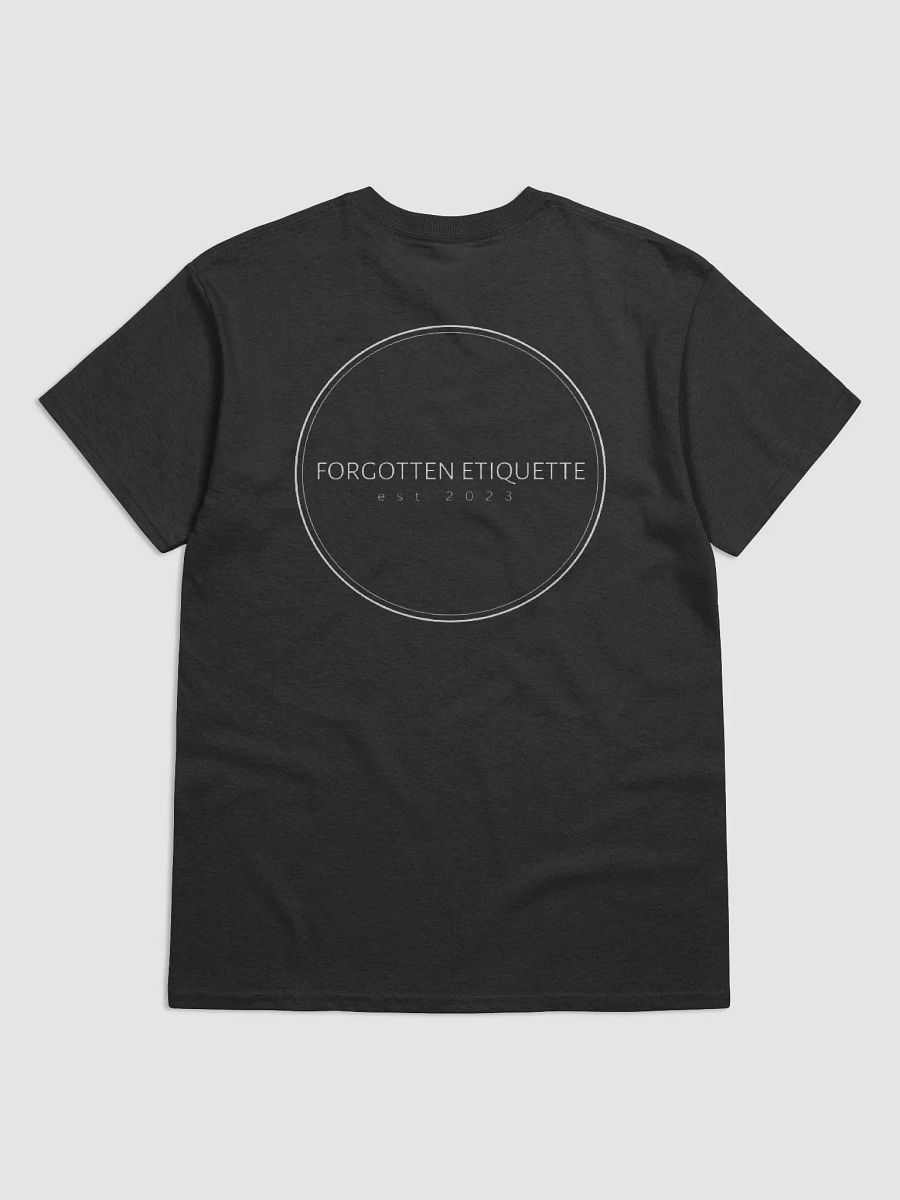 Time Flies, Manners Endure - Etiquette Revival Tee product image (4)