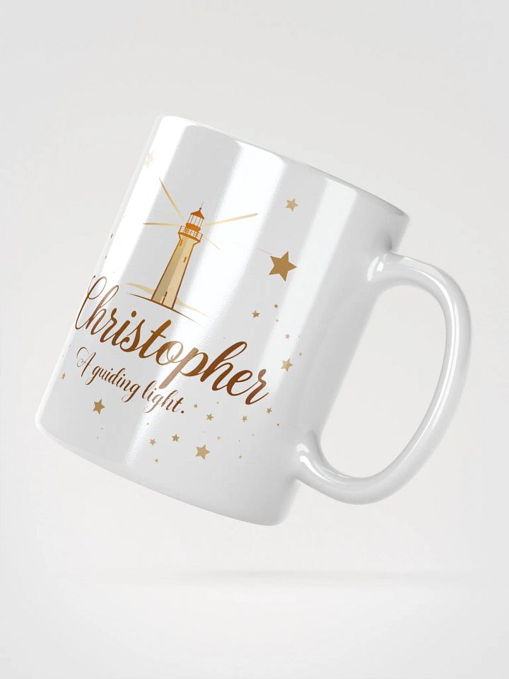 Christopher: A Guiding Light Mug – Inspire Every Sip product image (2)