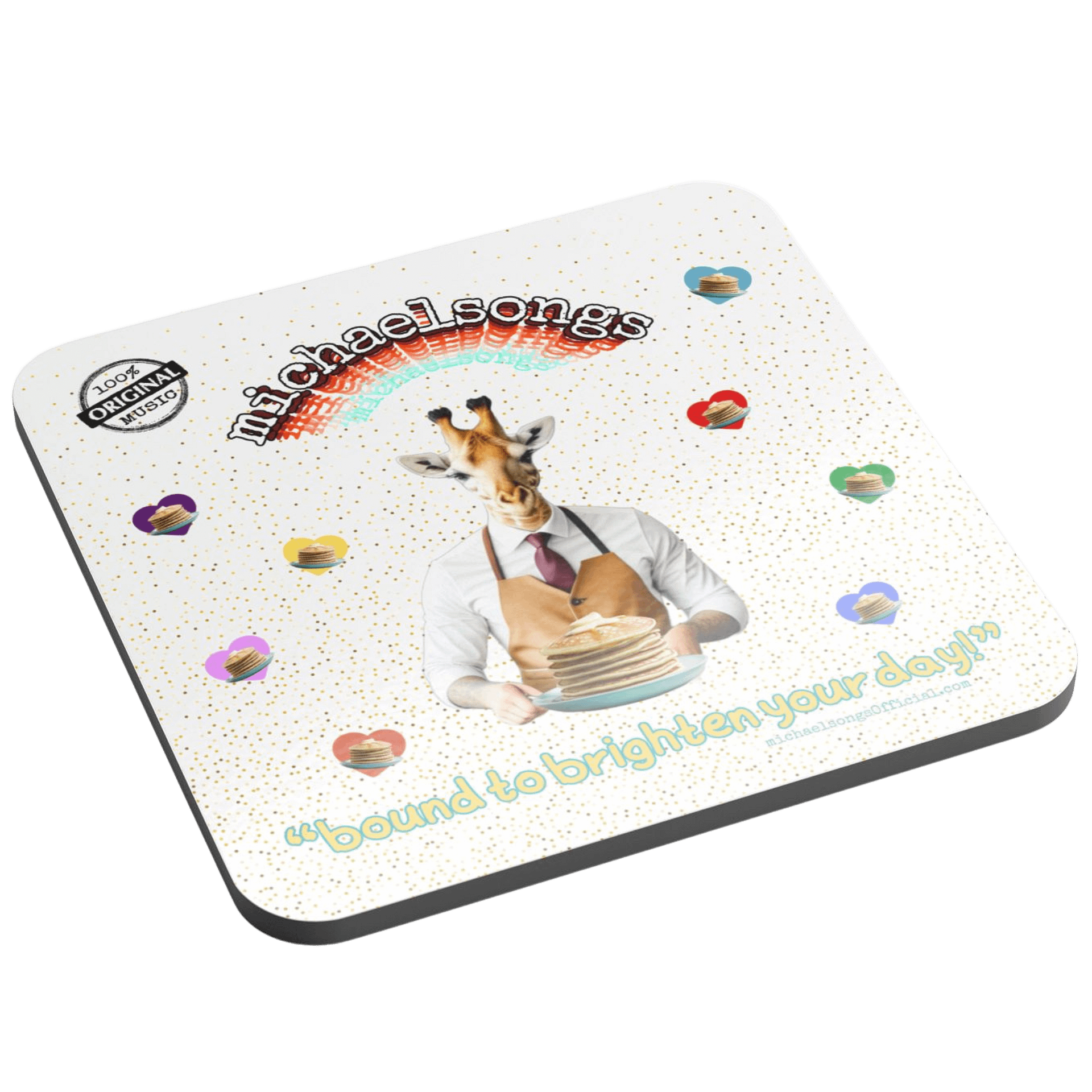 cork coaster w/pancake maestro product image (1)