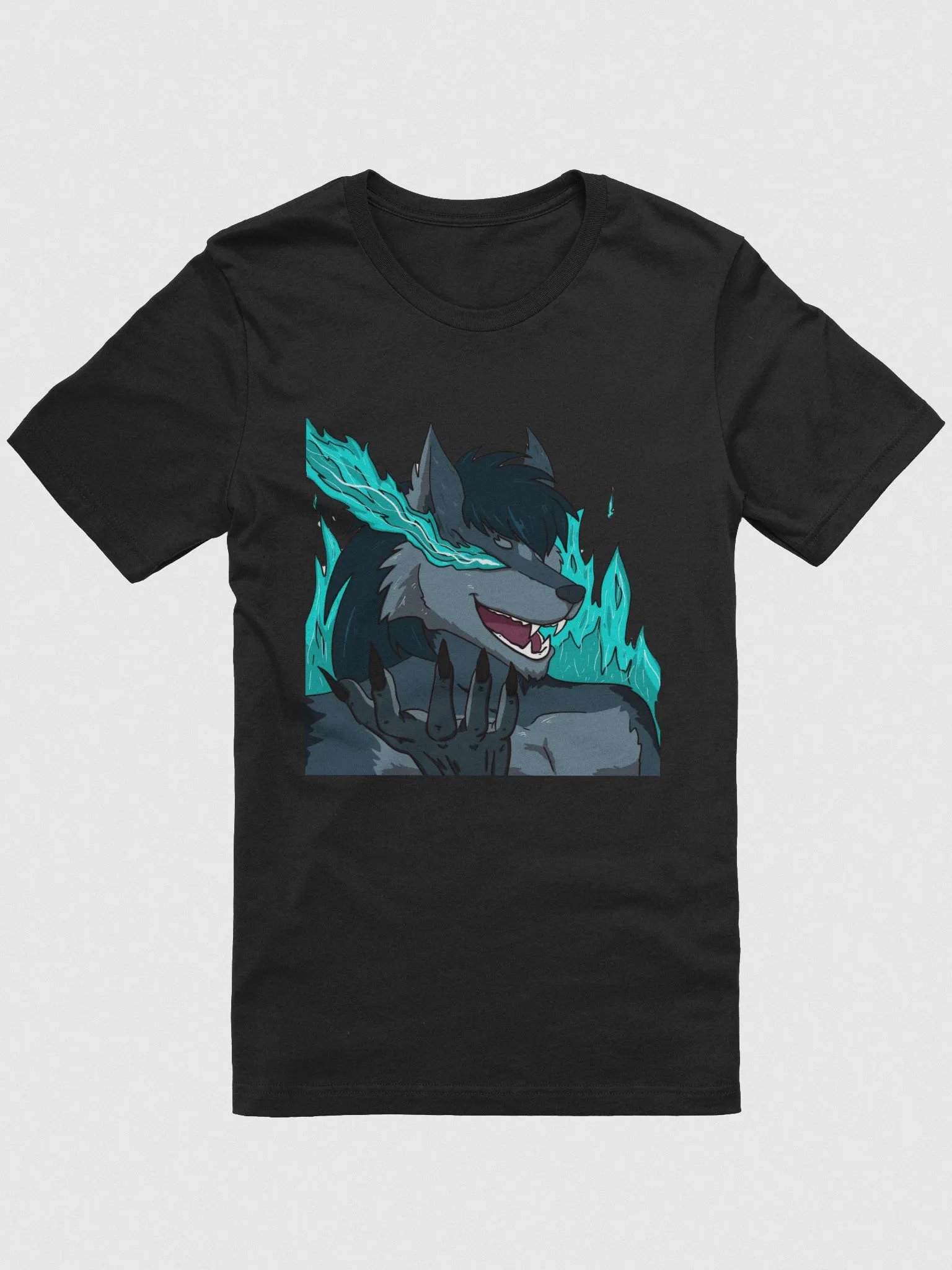 Flaming Werewolf Tee product image (9)