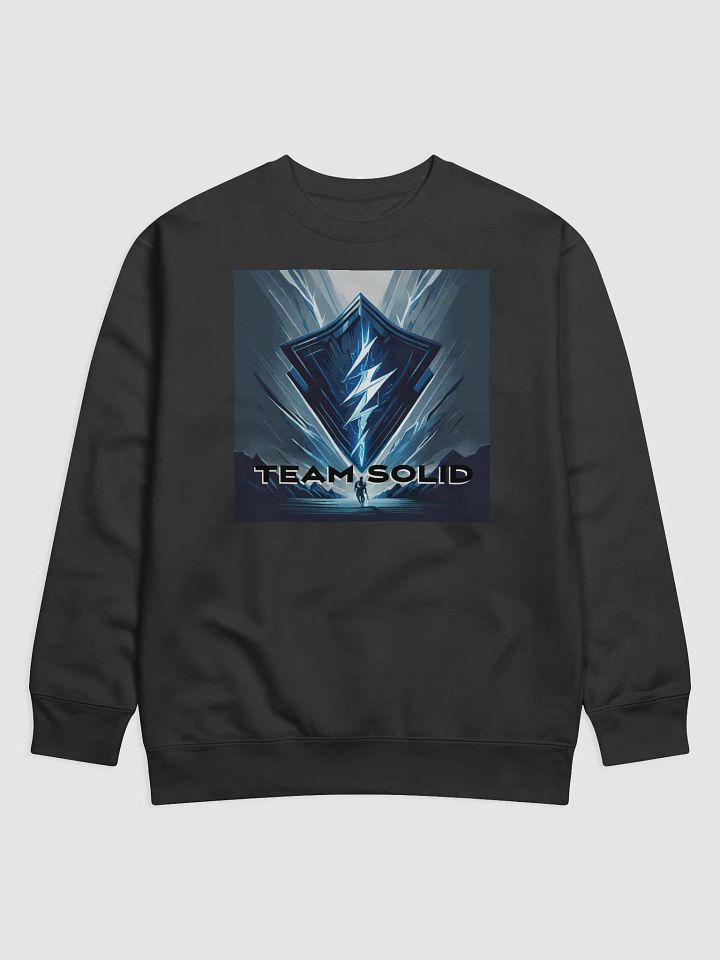 TEAMSOLID Electric Bolt Emblem Premium Sweatshirt product image (1)