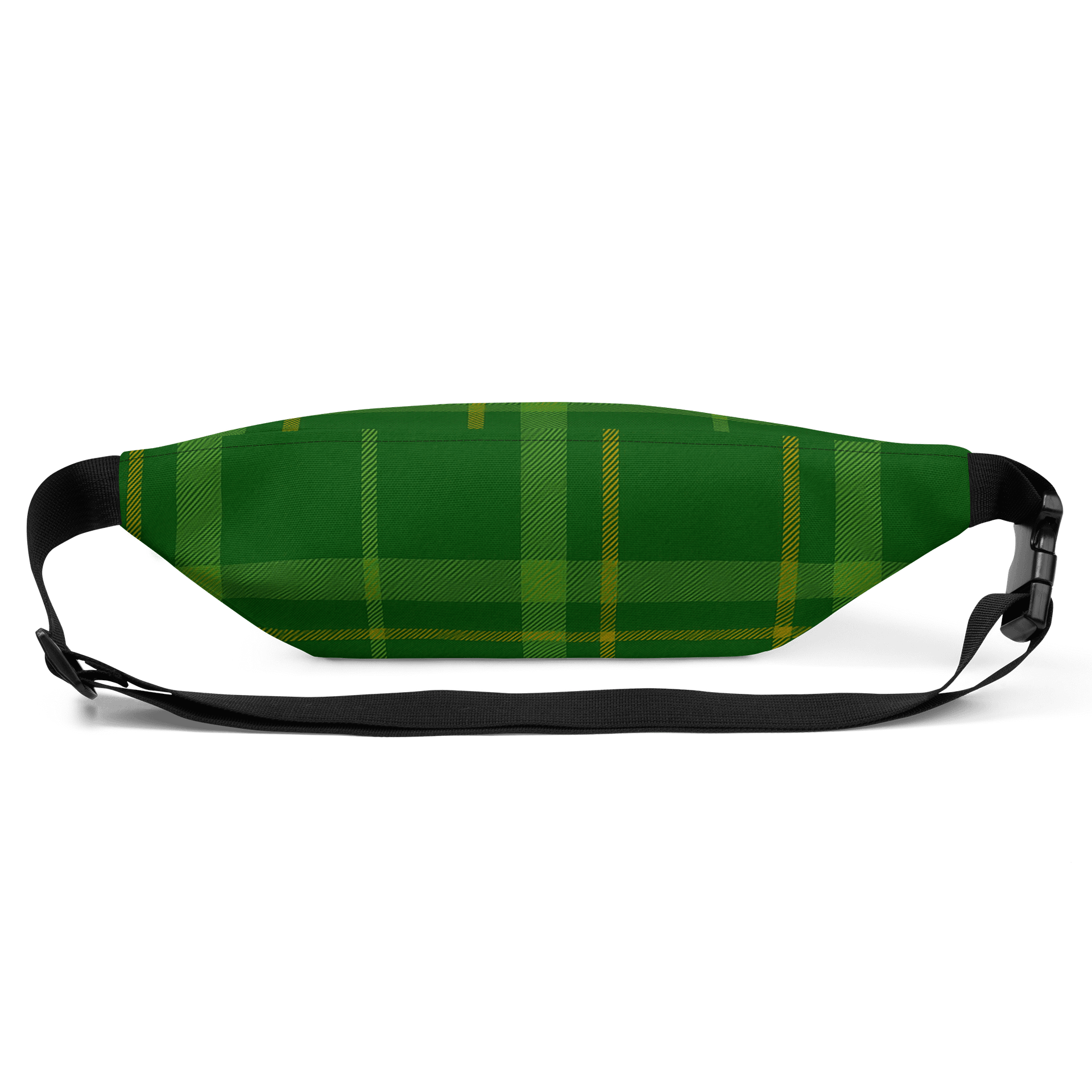 Green Plaid Fanny Pack (Waist Bag) product image (3)