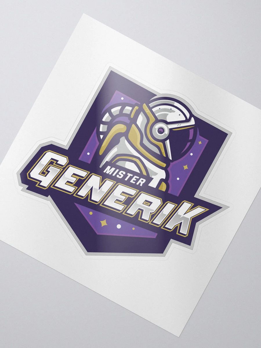 Mister Generik Shield Sticker product image (2)