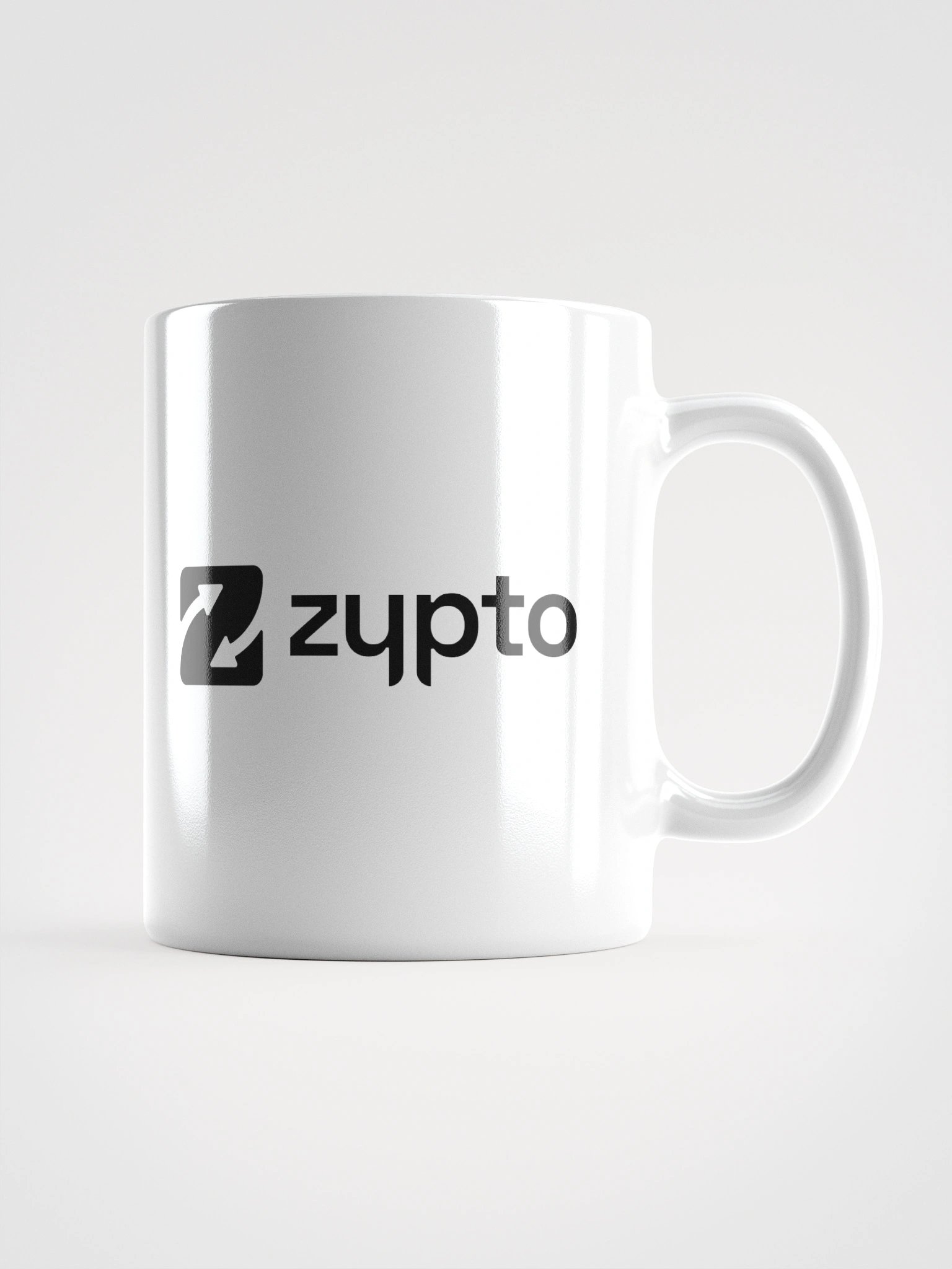 Black Zypto White Glossy Mug product image (3)