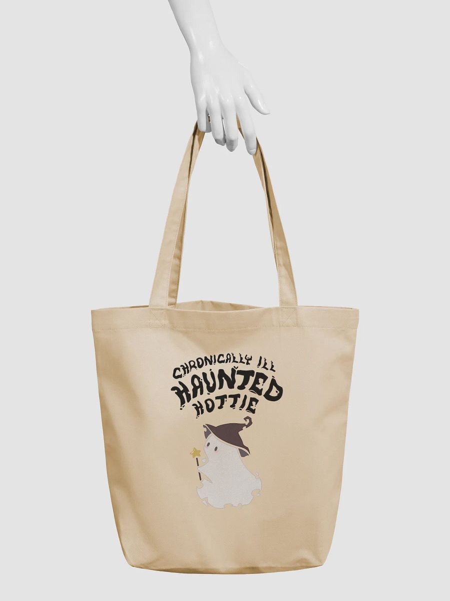 Chronically ill Haunted Hottie Canvas Tote product image (3)