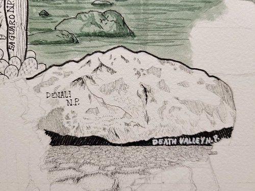 Inktober National Park Project - day 11: #denalinationalpark
.
.
#art #inktober #ink #inkart #inkdrawing #drawing #draw #arti...