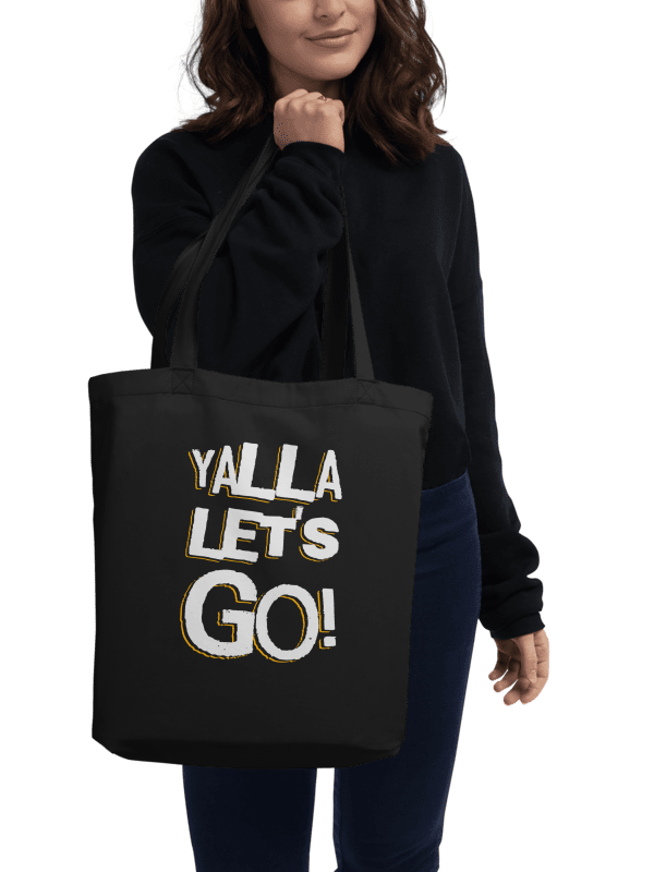 Yalla Let's Go Eco Tote Bag product image (2)