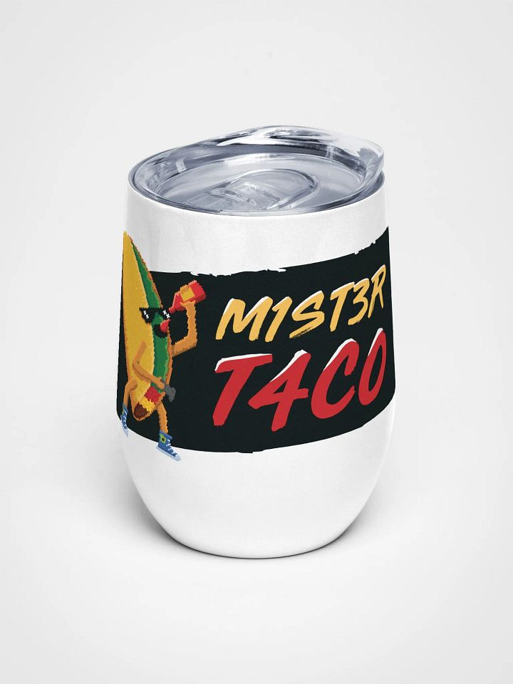 Mister Taco Wine Tumbler product image (1)