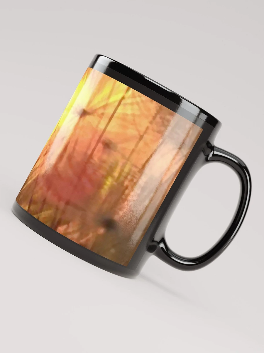 Dandelion Sunrise Black Coffee Mug product image (4)