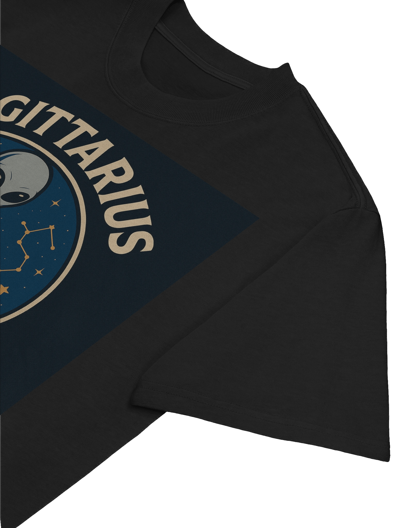 Sagittarius Alien Society Oversized Tee product image (5)