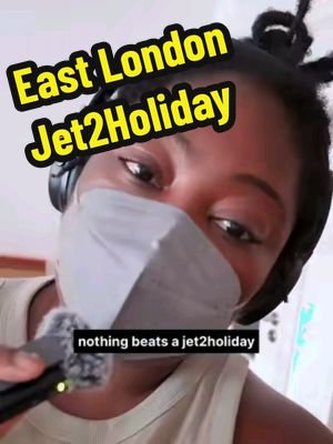 East London Take on Jet2Holiday, its really cool to see the power of music I would love my music to be used in film, tv and maybe some adverts as well.  Video description: a dark skin black person talking into the camera wearing a grey bifold n95 mask.  #jet2holidays #musicproducer #composer