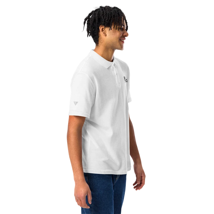 California Dreams Palm Tree Men Polo T-Shirt - White product image (2)