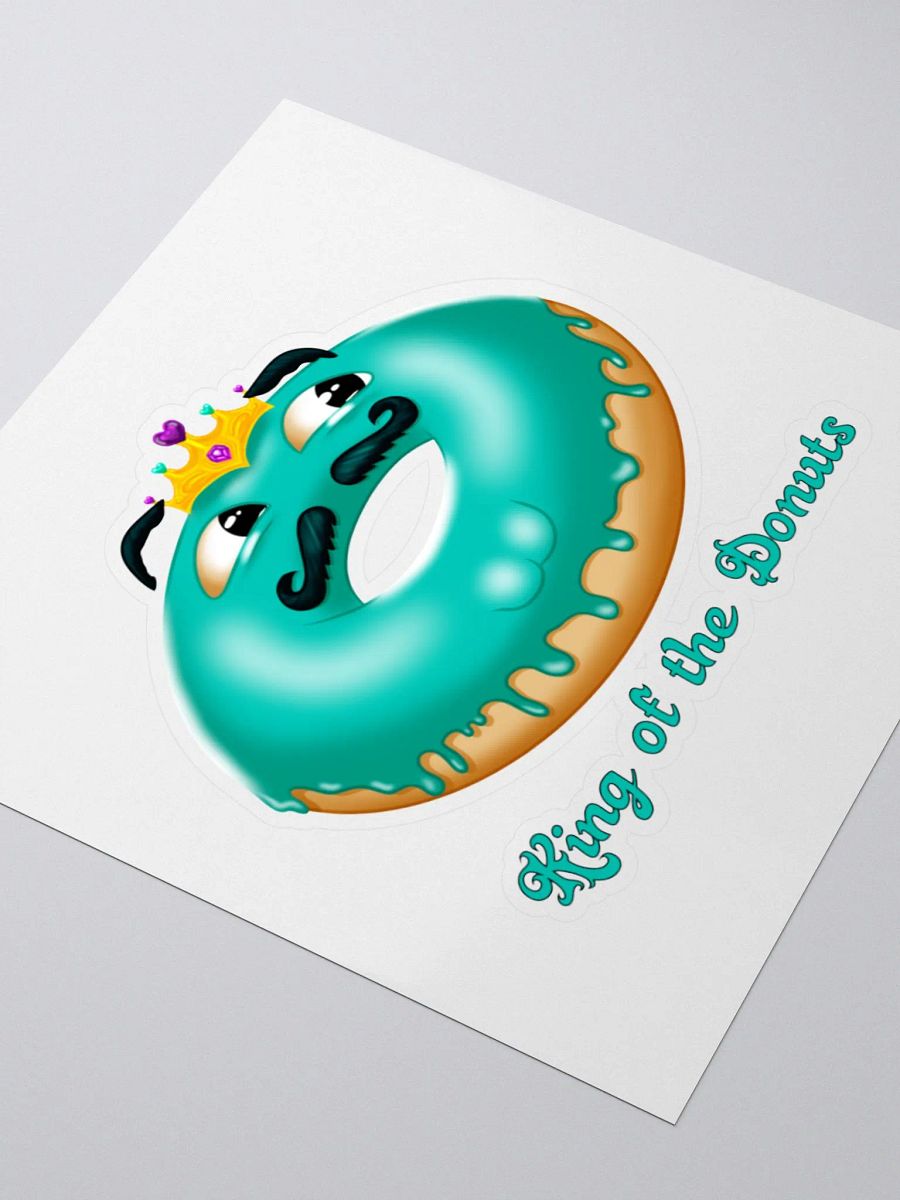 King of the Donuts KissCut Sticker product image (8)