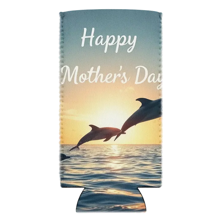 Sunset Dolphins Mother's Day Coozie product image (2)
