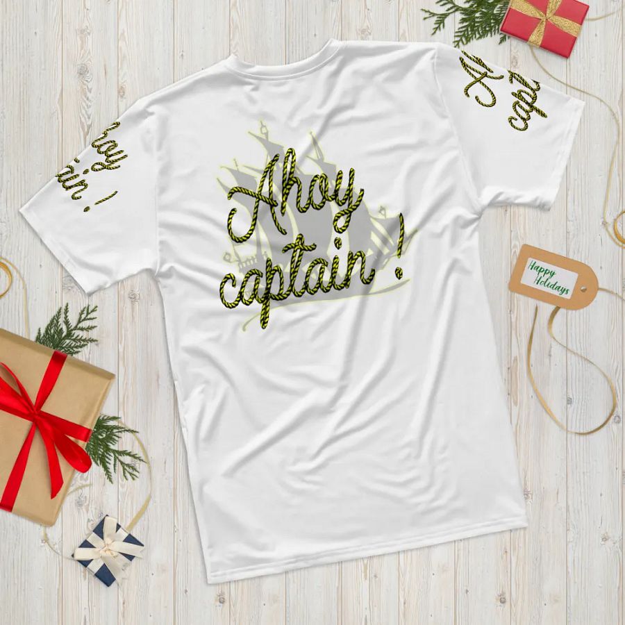 Harbor Town - Ahoy Captain - All Over Print T-Shirt product image (11)