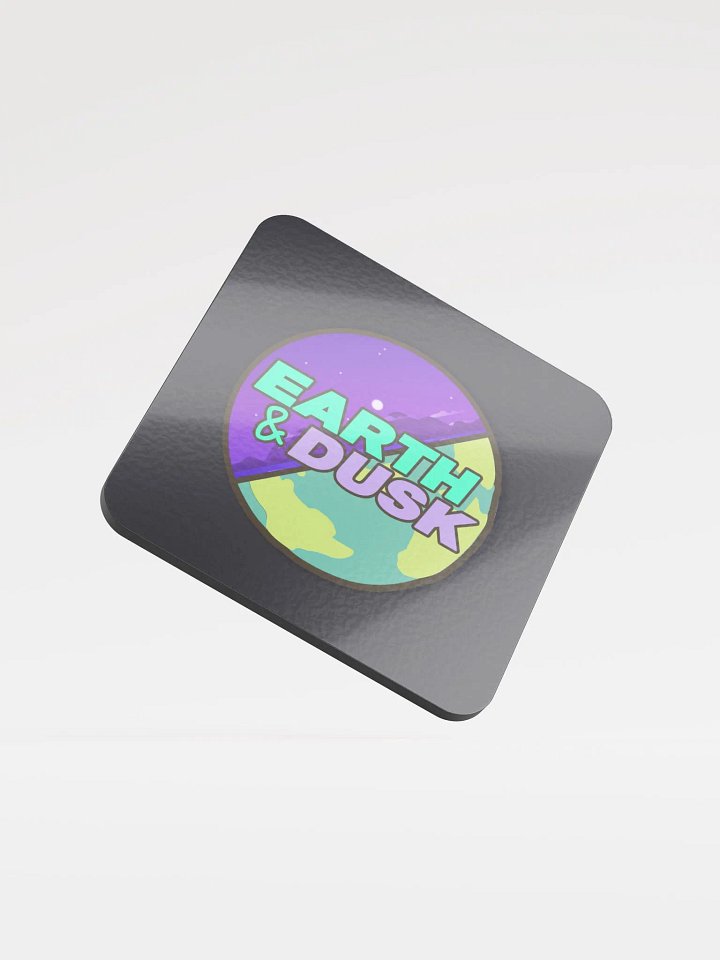 Earth & Dusk Logo Celestial Divide Coaster Set product image (1)