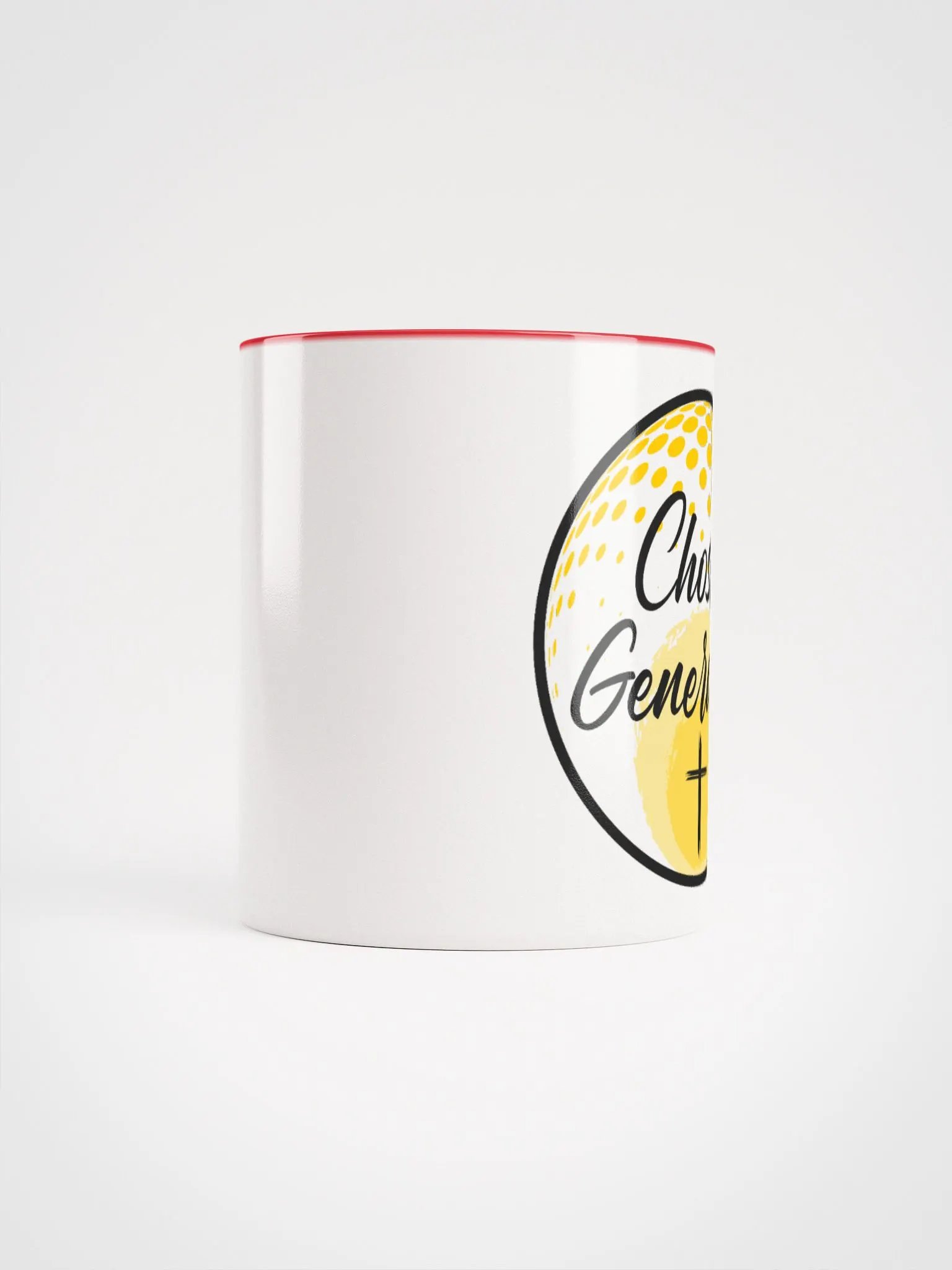 Chosen Generation Mug (White with Color Inside) product image (5)