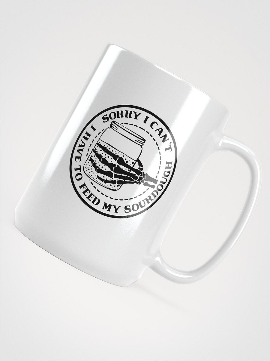 Sorry I Can't, I Have to Feed My Sourdough Skeleton Hand Mug product image (4)