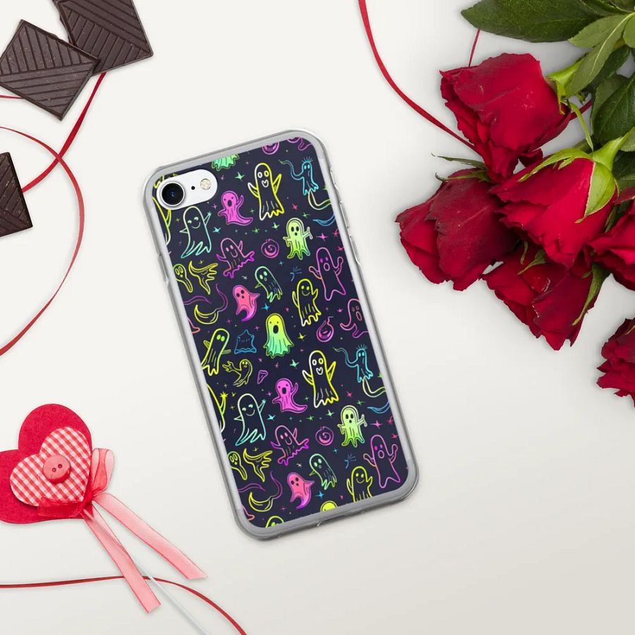 Funny Neon Ghost Case For Iphone product image (10)