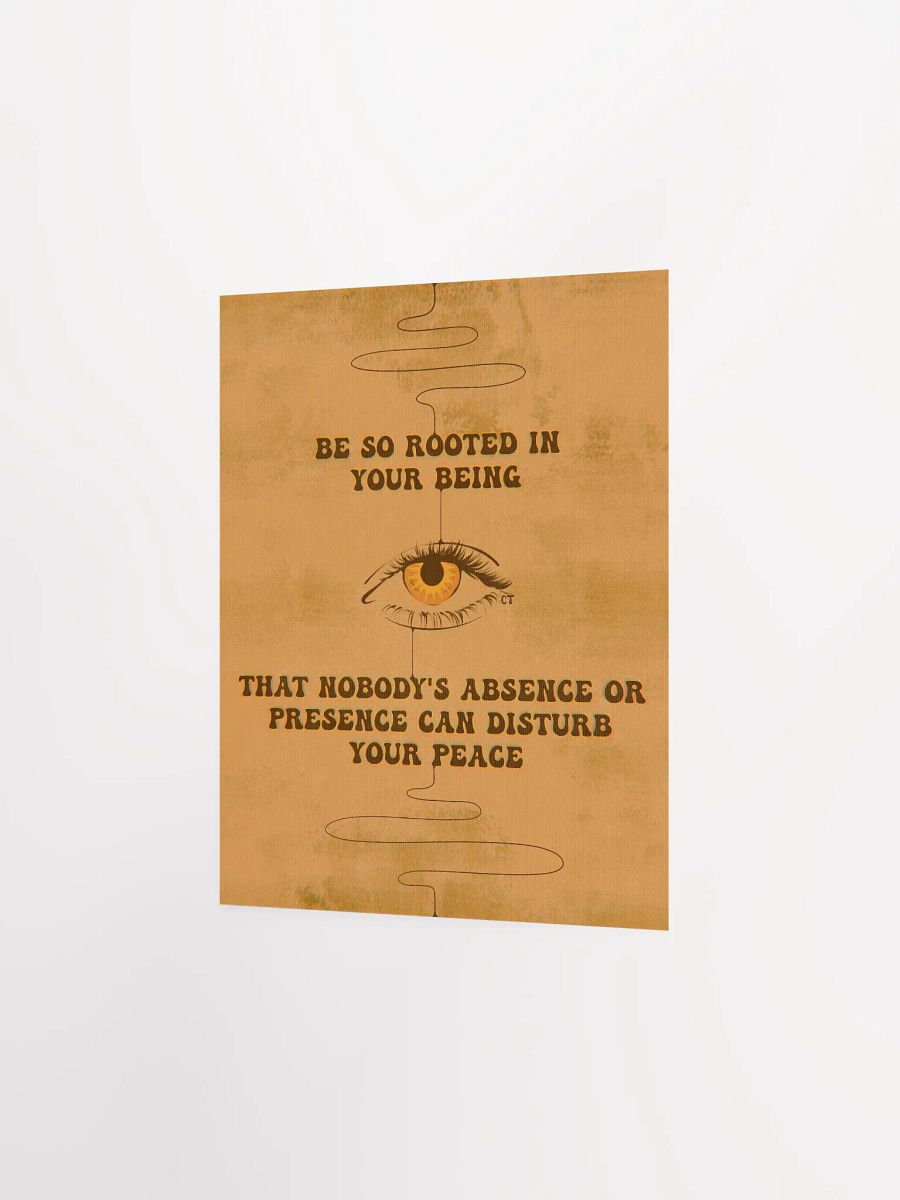 Matte Poster - Rooted in Being product image (3)