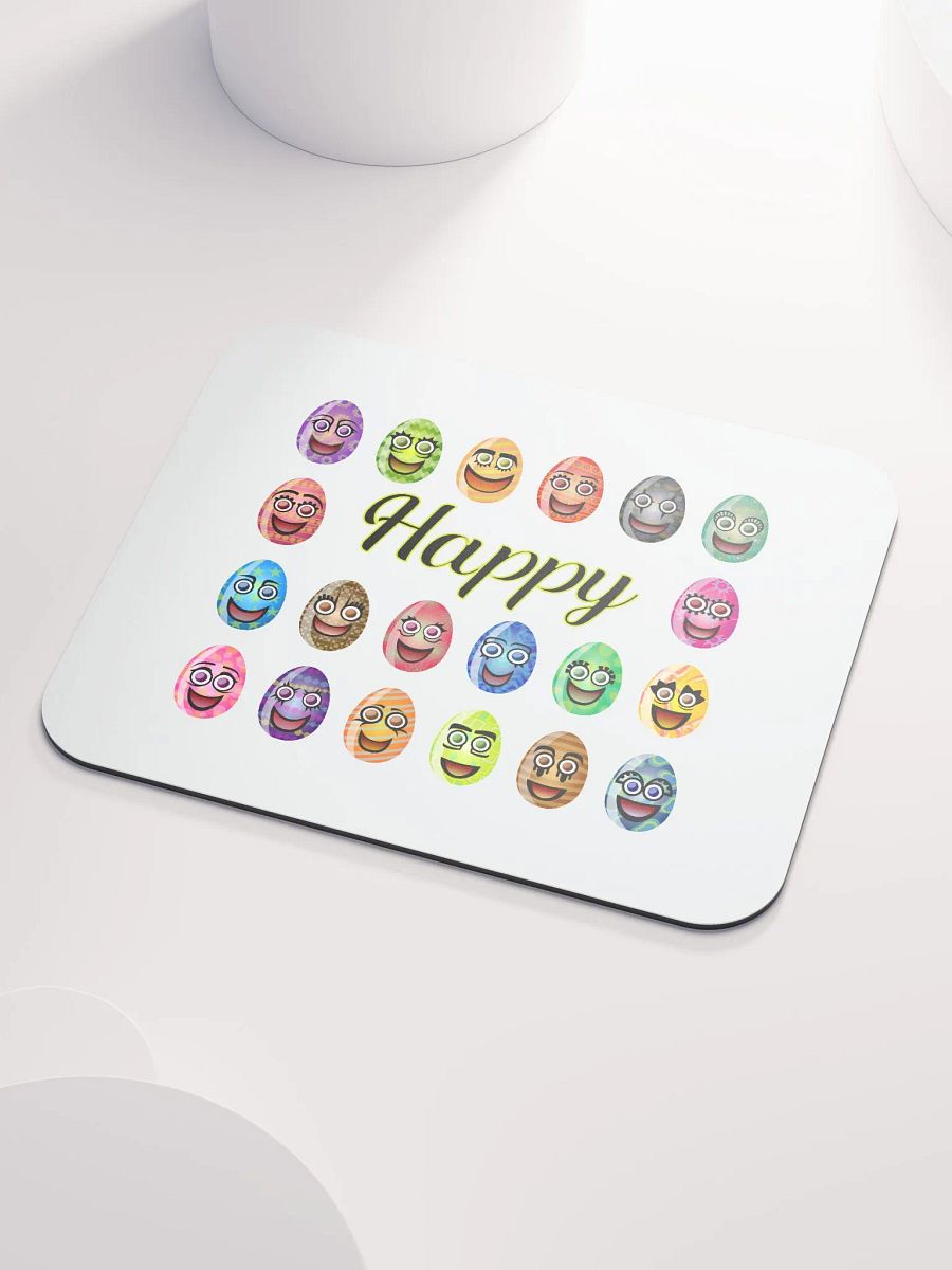 Happy Emoji Faces Mouse Pad product image (3)