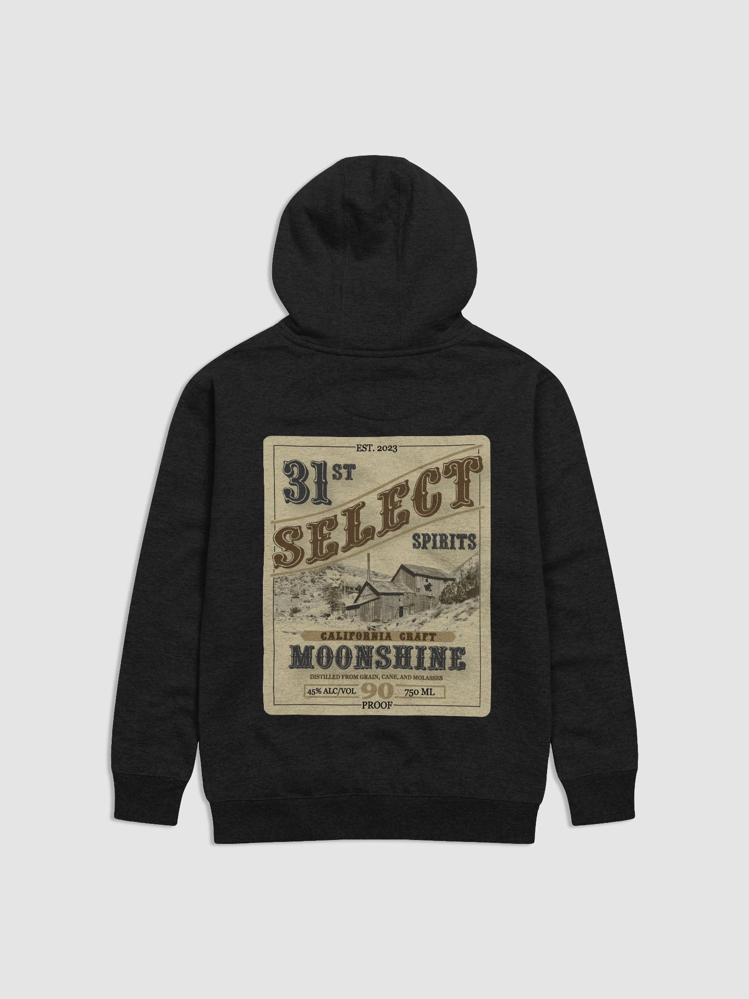 "Bottle Label" Hoodie product image (2)