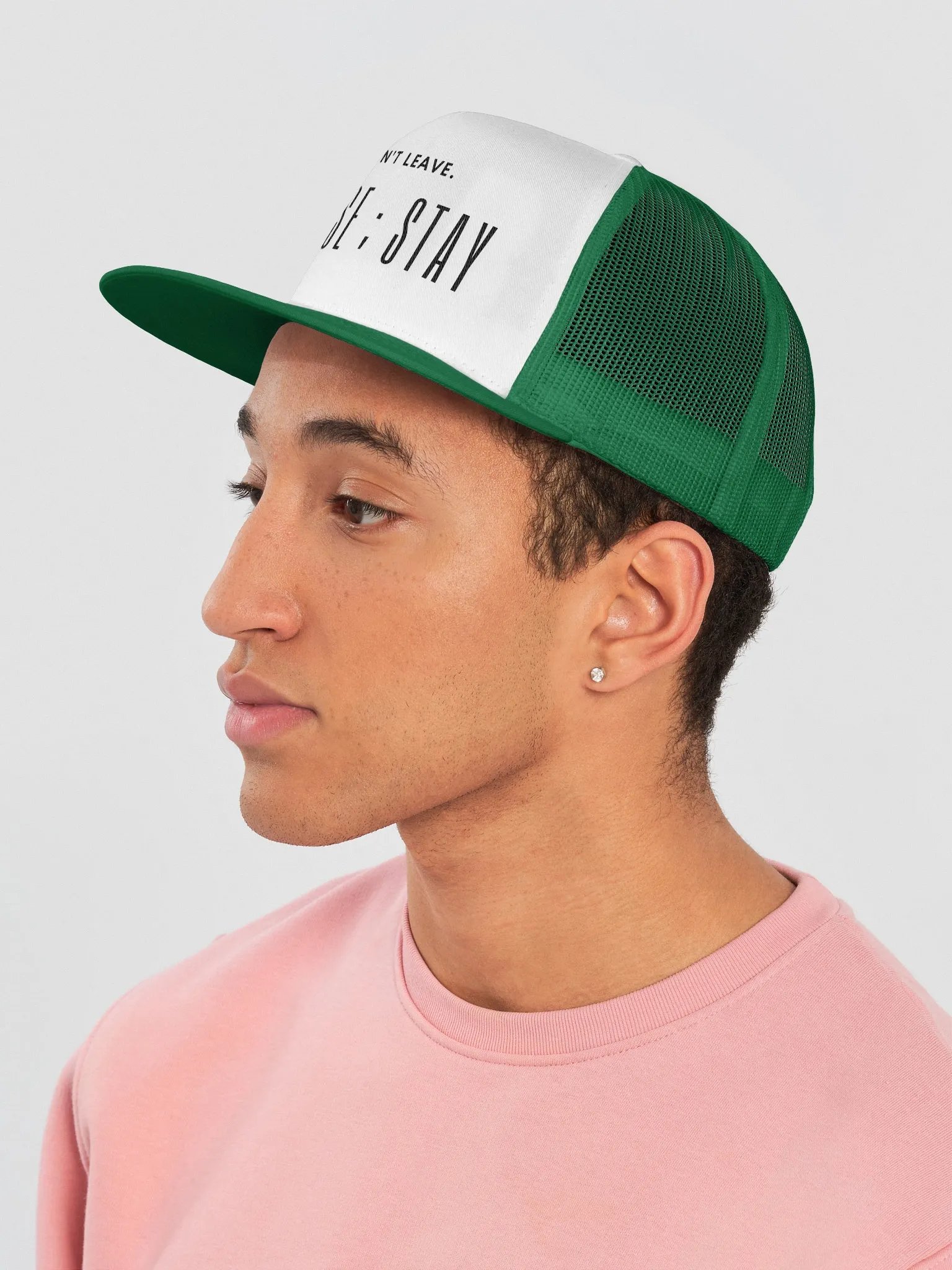 Don't Leave. Please ; Stay Hat - Suicide Prevention product image (6)