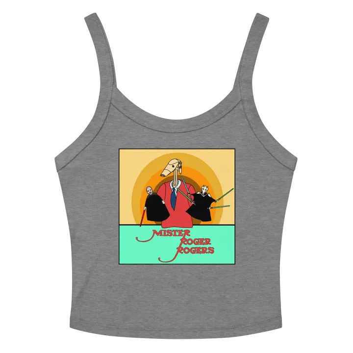 Mister Roger Rogers Crop Tank product image (2)