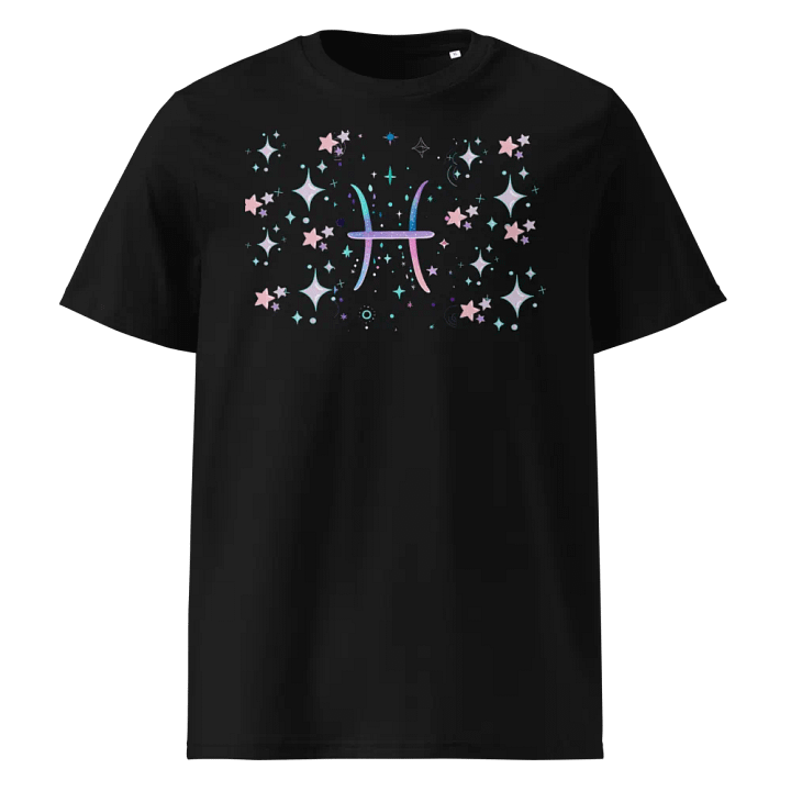 Pisces, Pastel Pisces Glyph, Tee product image (1)
