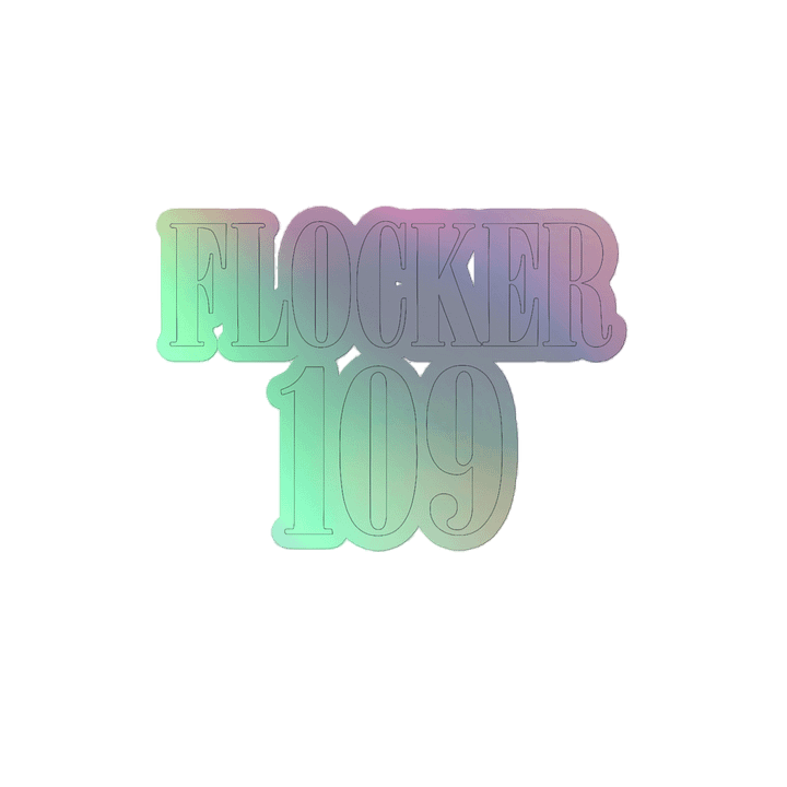 Flocker 109 "Basic" Holosticker product image (2)