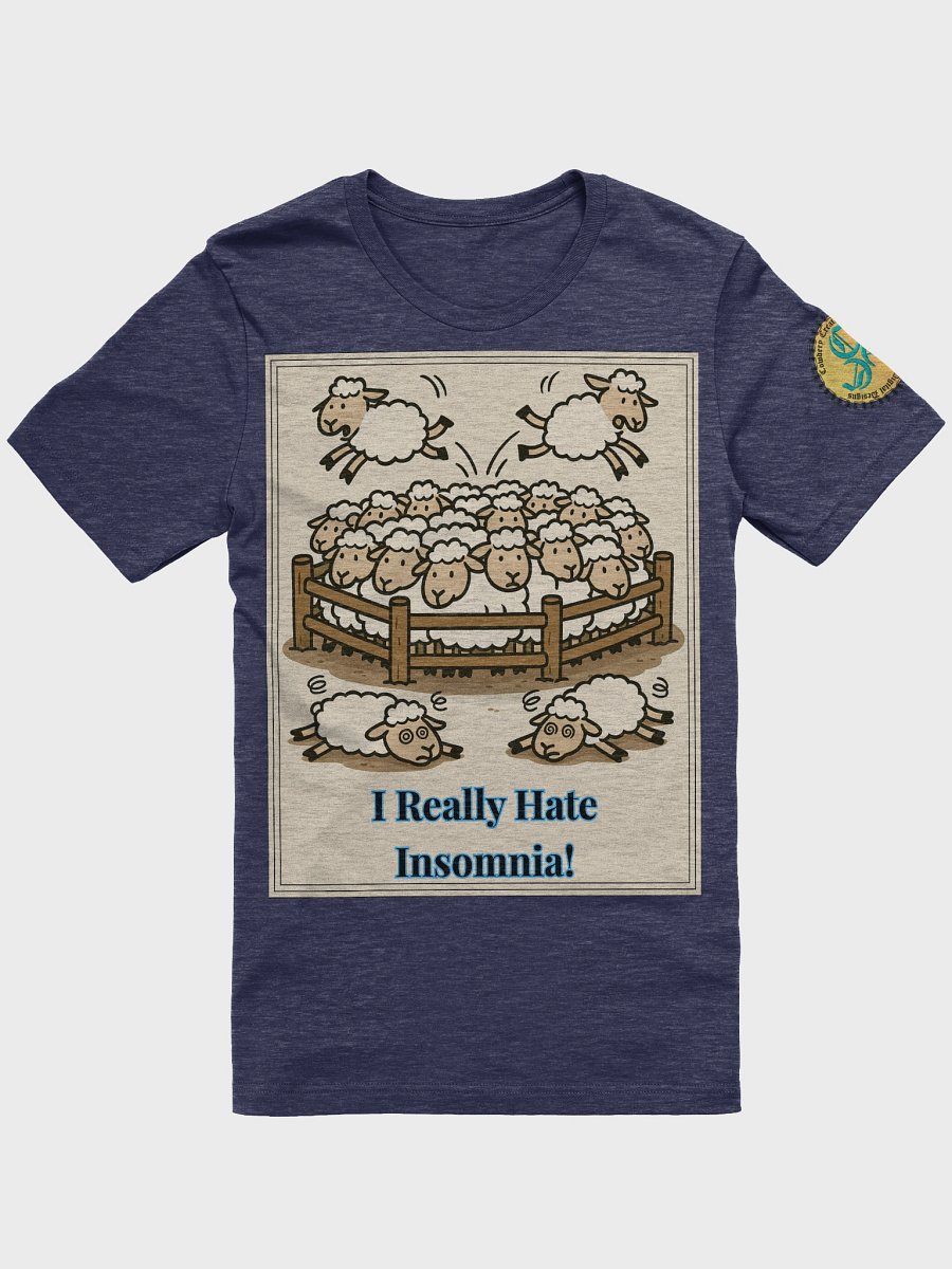 I Really Hate Insomnia (Both) Bella+Canvas Supersoft T-Shirt Colors (2) product image (10)