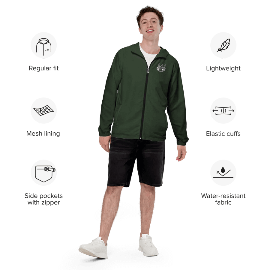 Foss Tugboat Sketch Windbreaker product image (5)