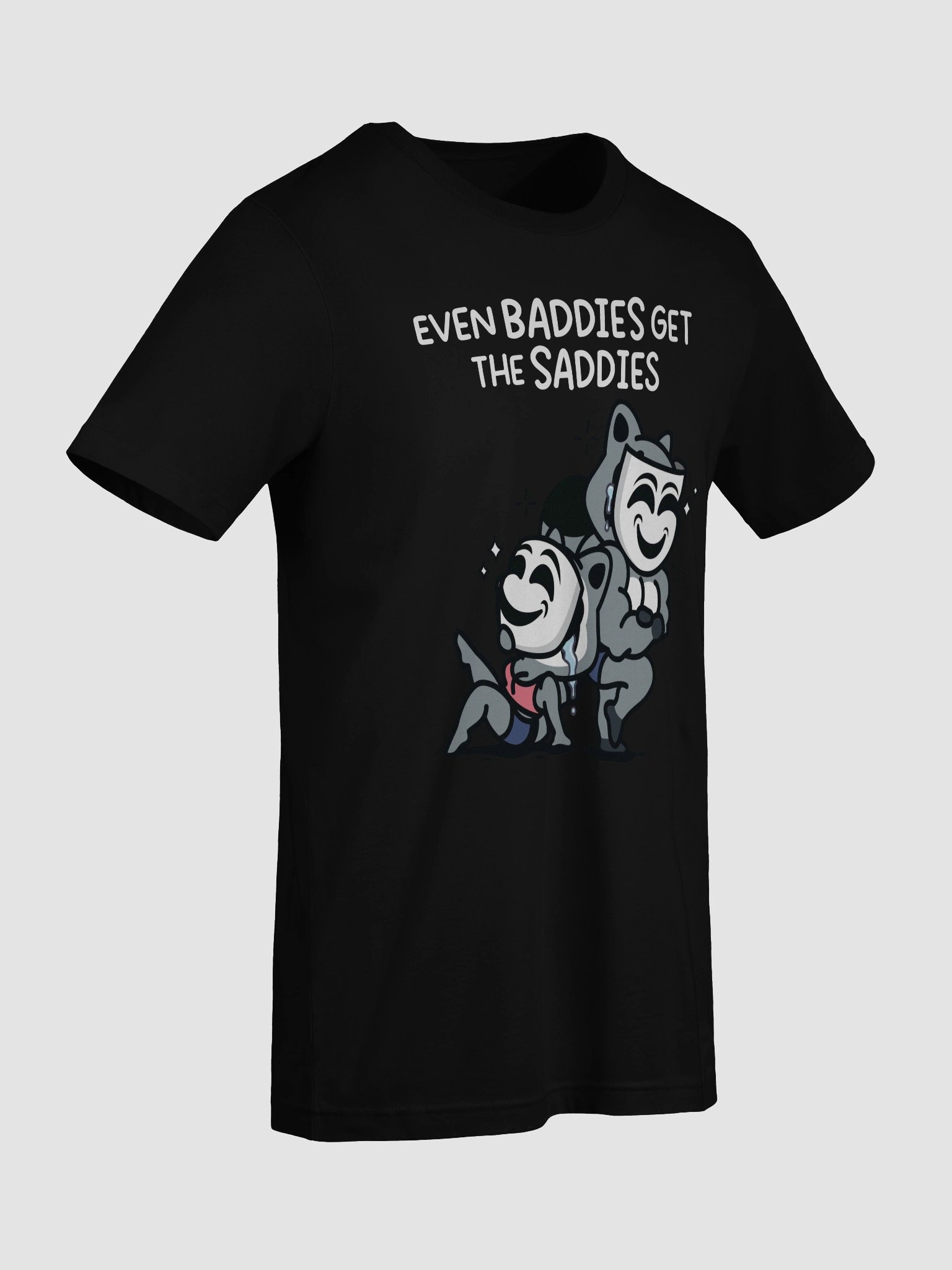 Baddies Get Saddies Athletic Tee product image (9)