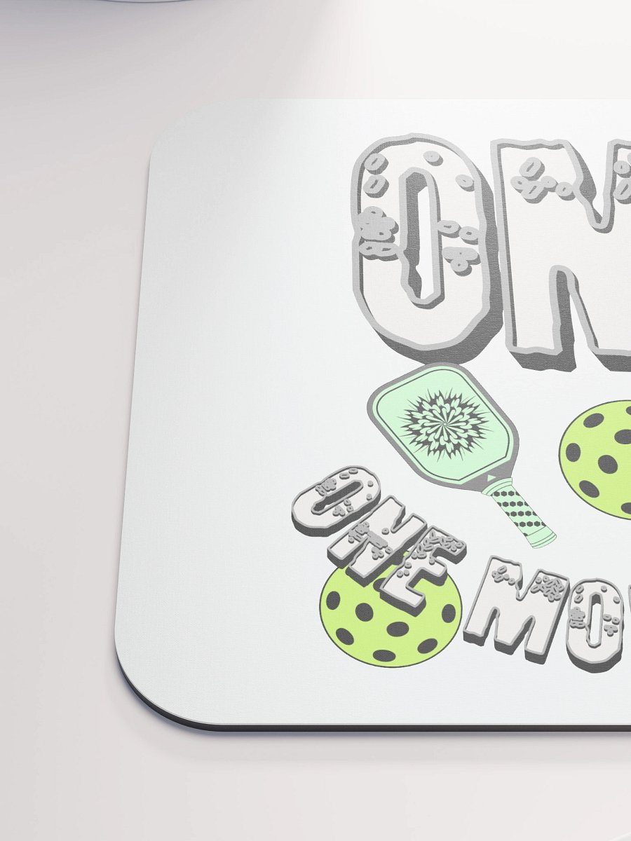OMG One More Game Pickleball Block Fun Mouse Pad product image (6)