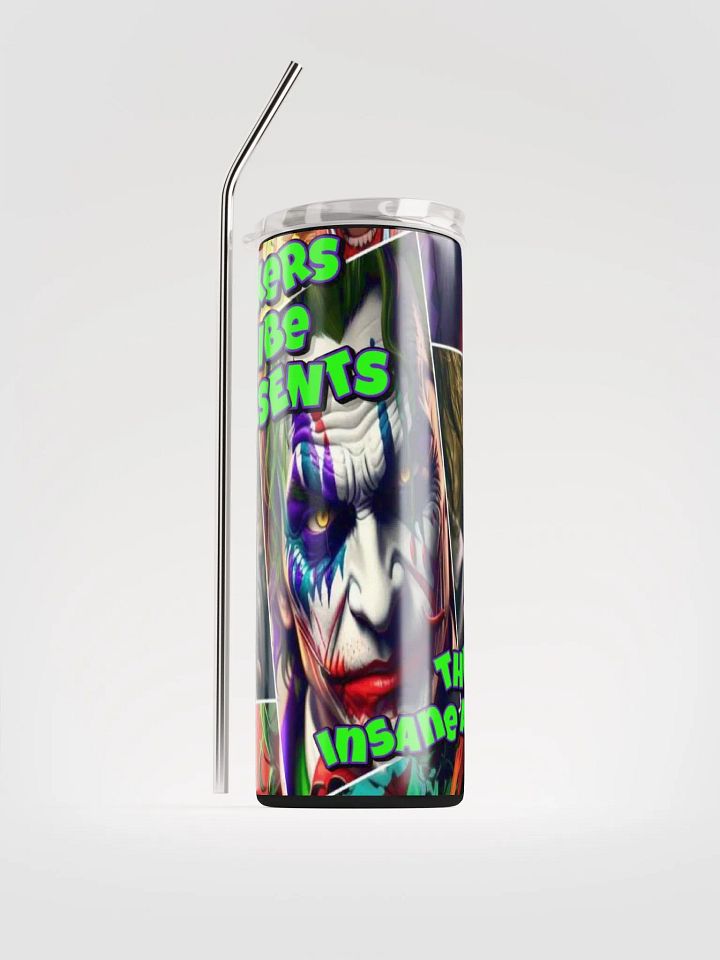 Jokers Vibe Presents Steel Tumbler product image (1)