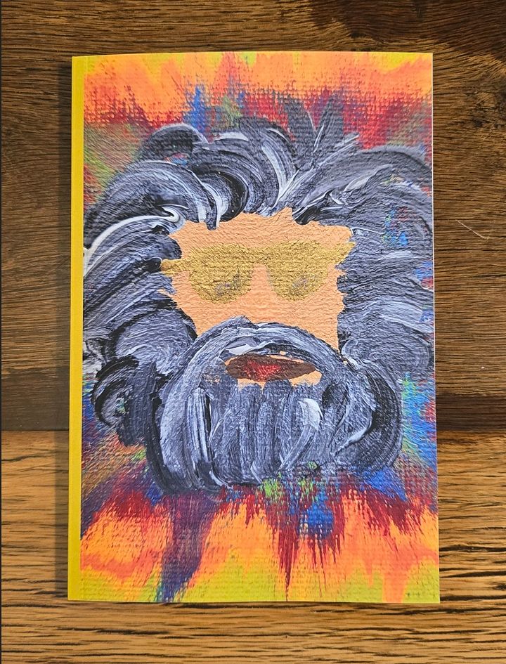 Abstract Jerry Garcia Journal Notebook product image (1)