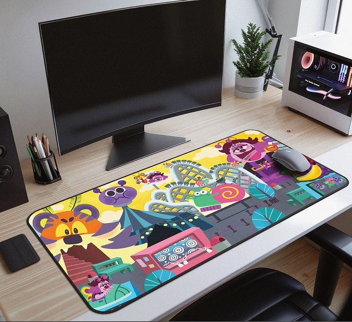 Park Rides Deskmat (12