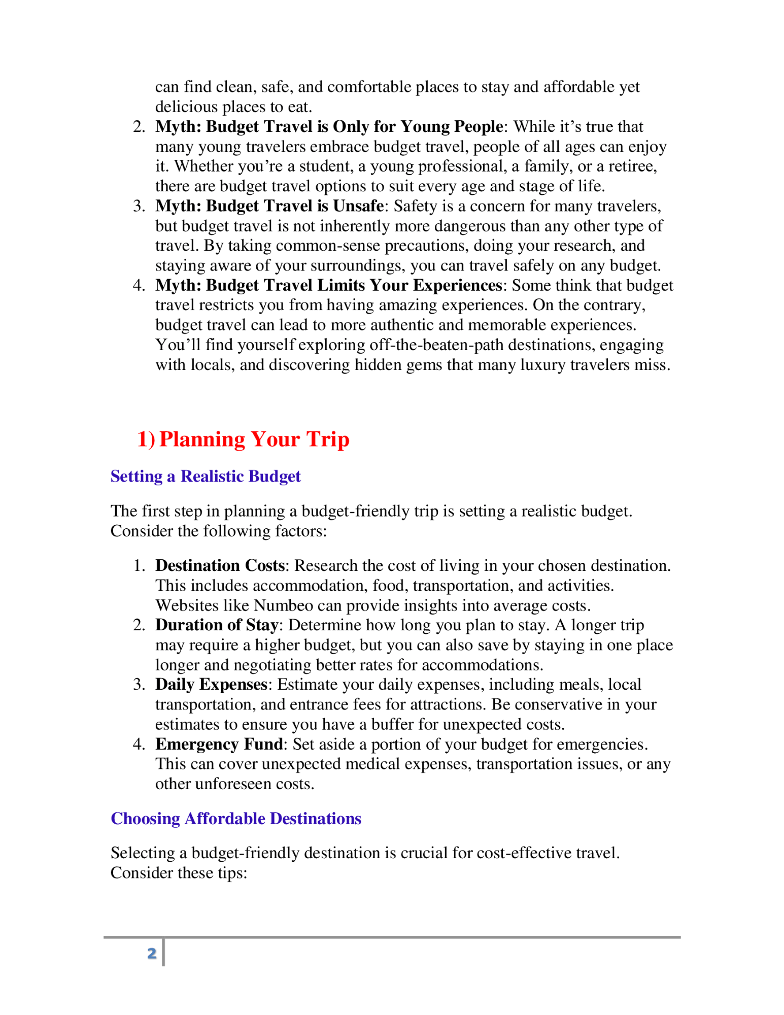 Traveling on a Budget : Exploring the World Without Breaking the Bank product image (4)