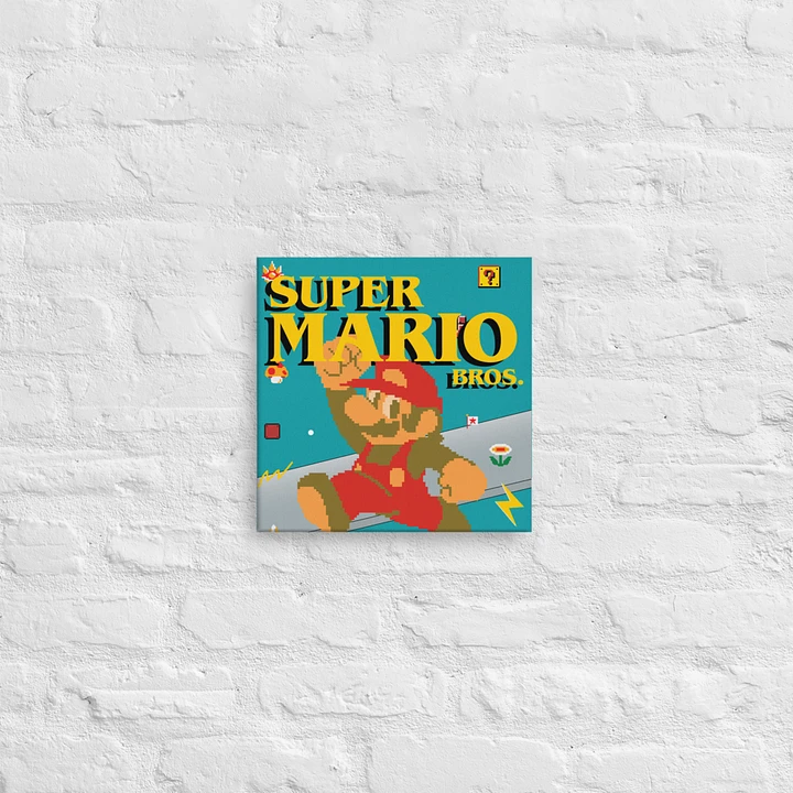 1980s Style Super Mario Bros Canvas product image (1)