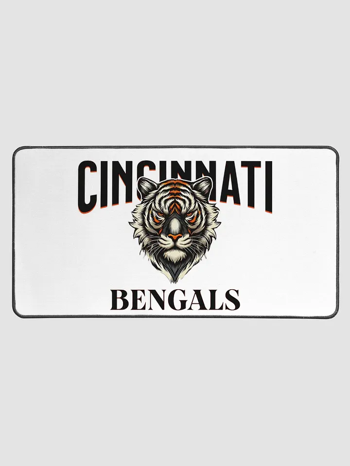Cincinnati Bengals "Tiger Pride" Desk Mat | NFL Home Locker product image (1)