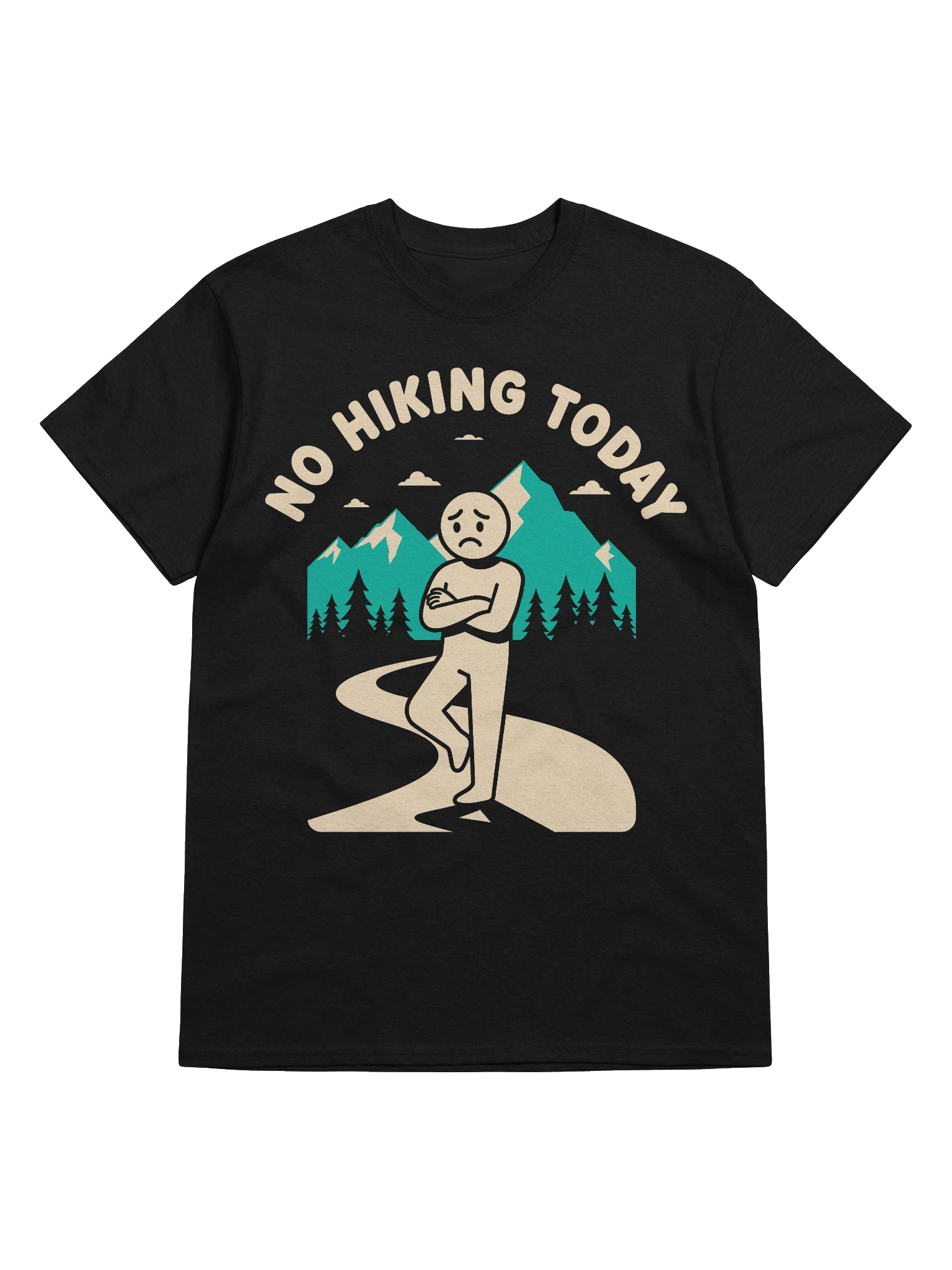 No Hiking Today - Tee product image (4)