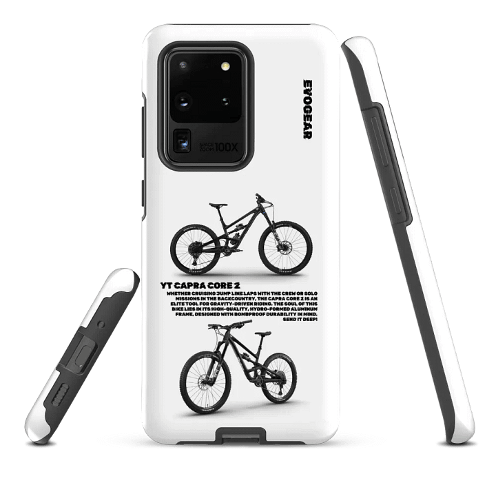 White Capra Core 2 Samsung Case product image (2)