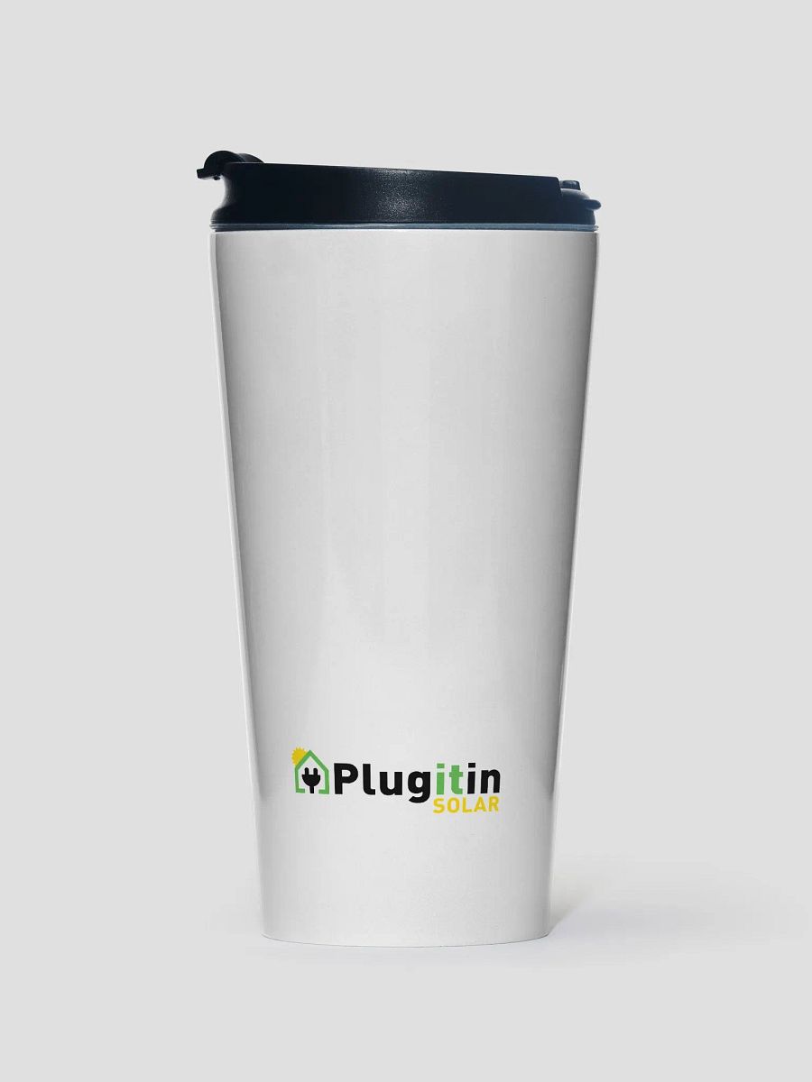 Plug It In Solar High-Quality Stainless Steel Travel Mug product image (1)