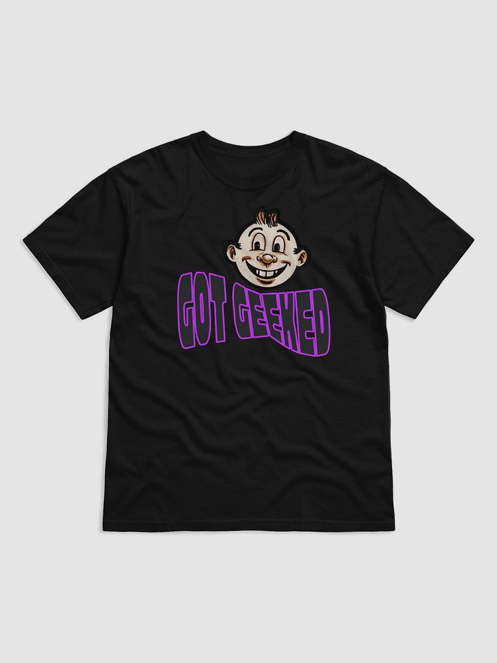 Retro 'GOT GEEKED' Smiley Face T-Shirt product image (9)