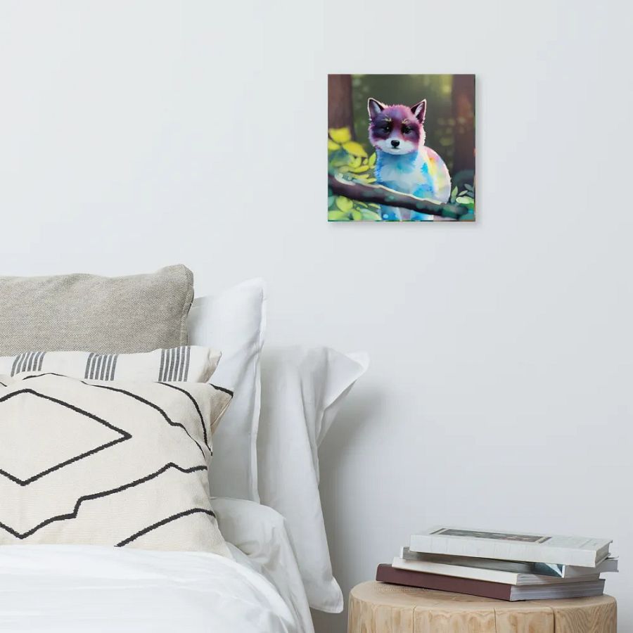 Cute Fox Digital Painting - v3 product image (6)