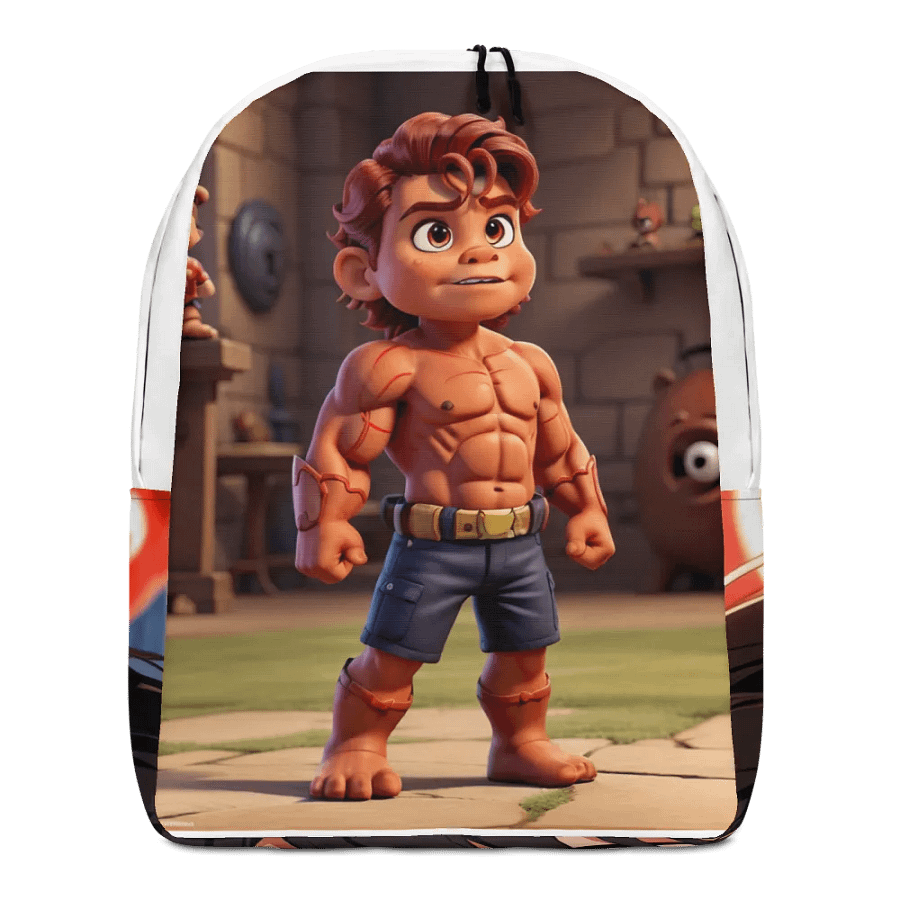 Graphic Cartoon Eloquent 3D Bagpack product image (11)